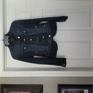 White House Balck Market Denim Jacket